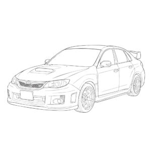 3代目 GV系の無料塗り絵イラスト（知育・高齢者レク用）