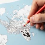 塗り絵で世界旅行！異国の伝統模様や風景から文化を学ぶ