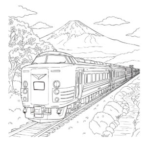 Free printable 183 Series coloring page
