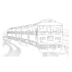 Free printable 185 Series coloring page
