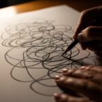 ストレス解消には自由な線画が効果的？心のモヤモヤを吐き出す「描く瞑想」