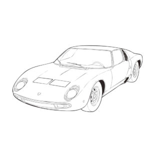 ミウラの無料塗り絵イラスト（知育・高齢者レク用）