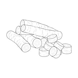 Free printable Burdock coloring page