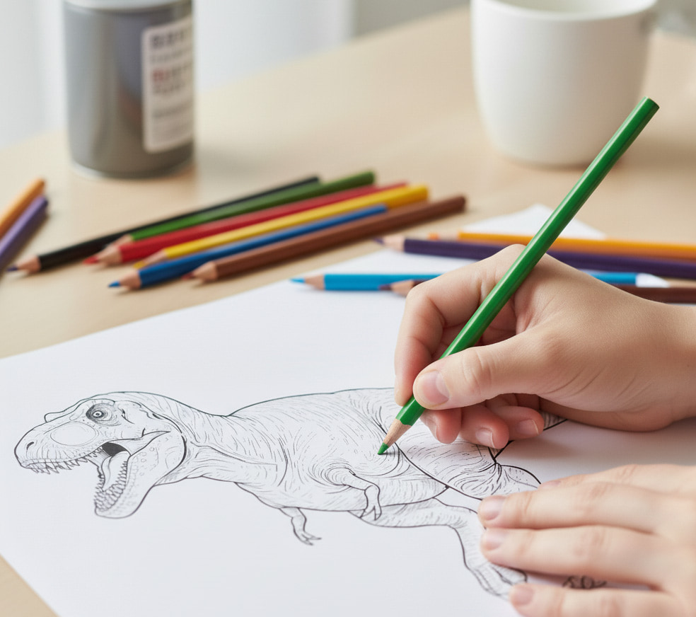 塗り絵の参考になる恐竜の図鑑５選