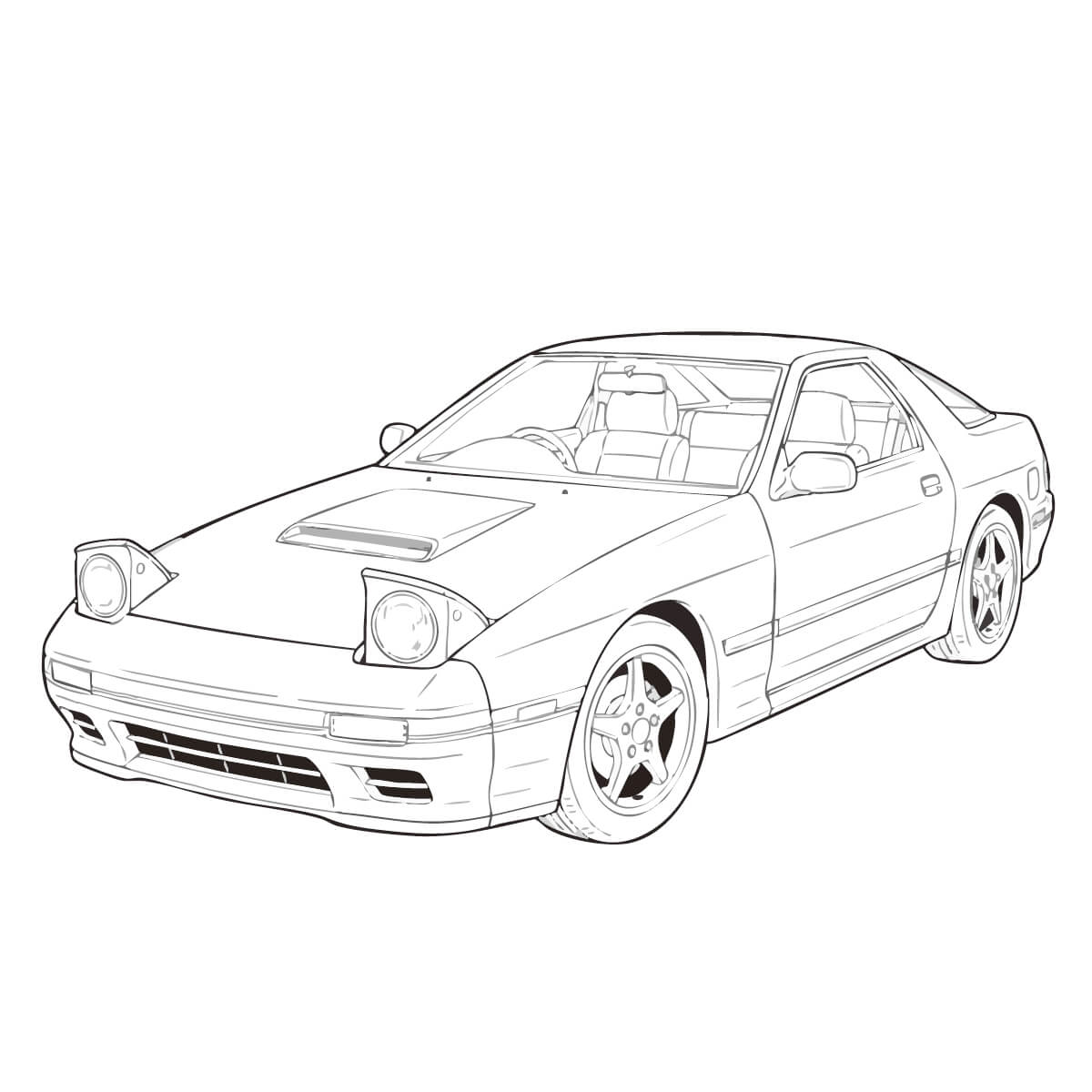 リトラが開いた FC3S(2代目)
