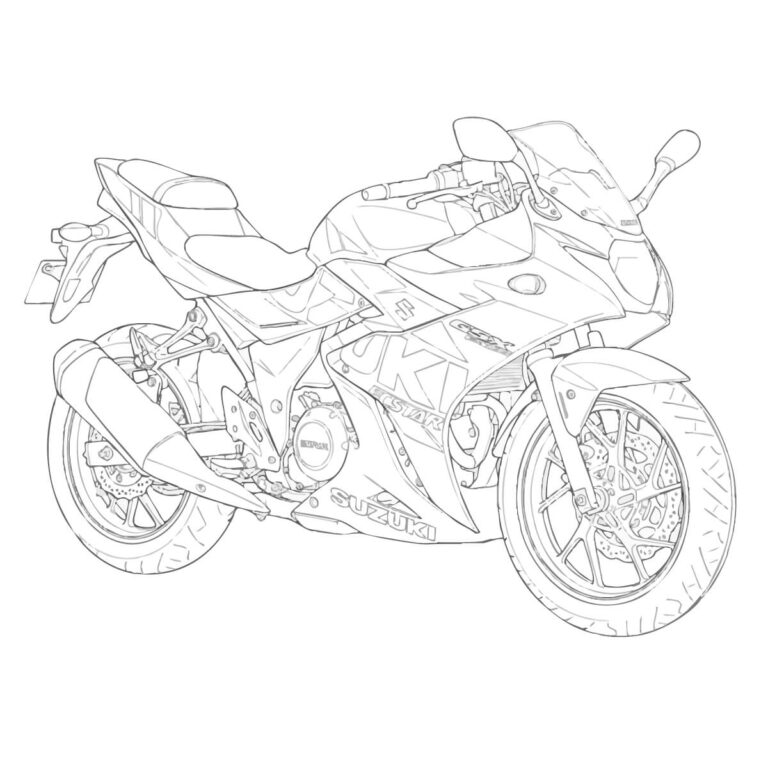 GSXの無料塗り絵イラスト（知育・高齢者レク用）