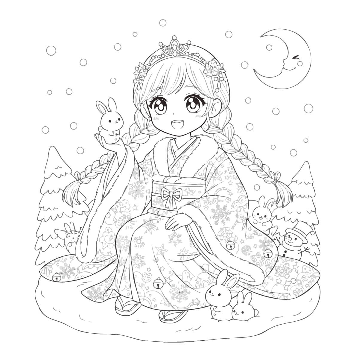 かわいい 雪女