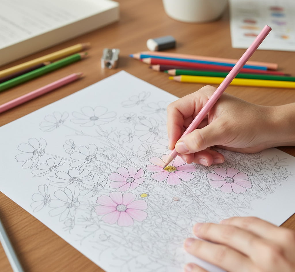 塗り絵の参考になる花の図鑑５選