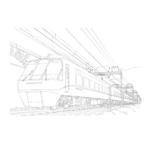 Free printable EXEα (30000 series) coloring page