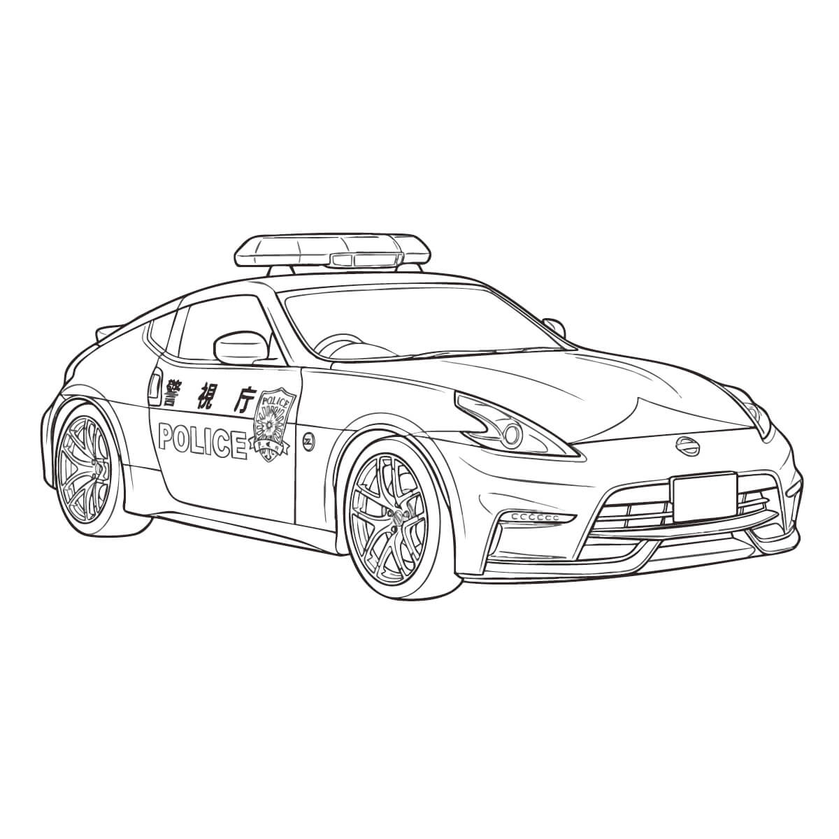 パトカー　フェアレディZ