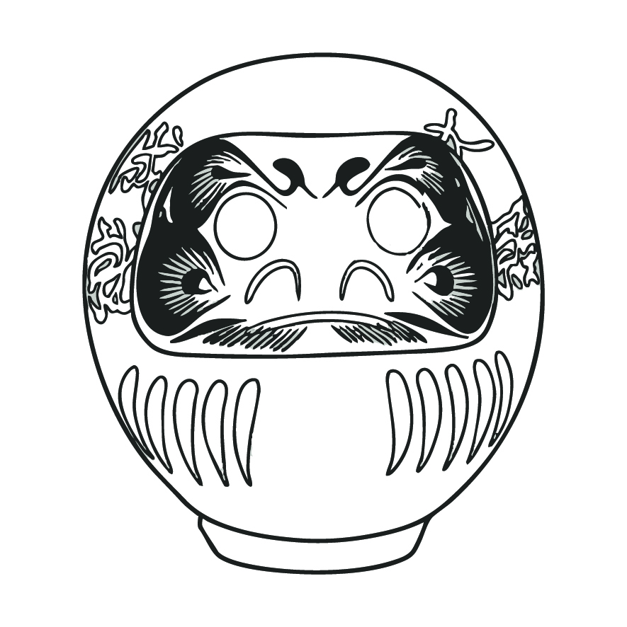 達磨（だるま） 文字なし