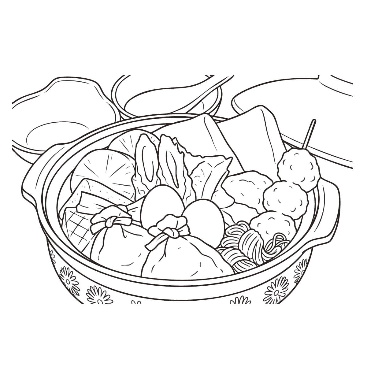 鍋に入ったおでん