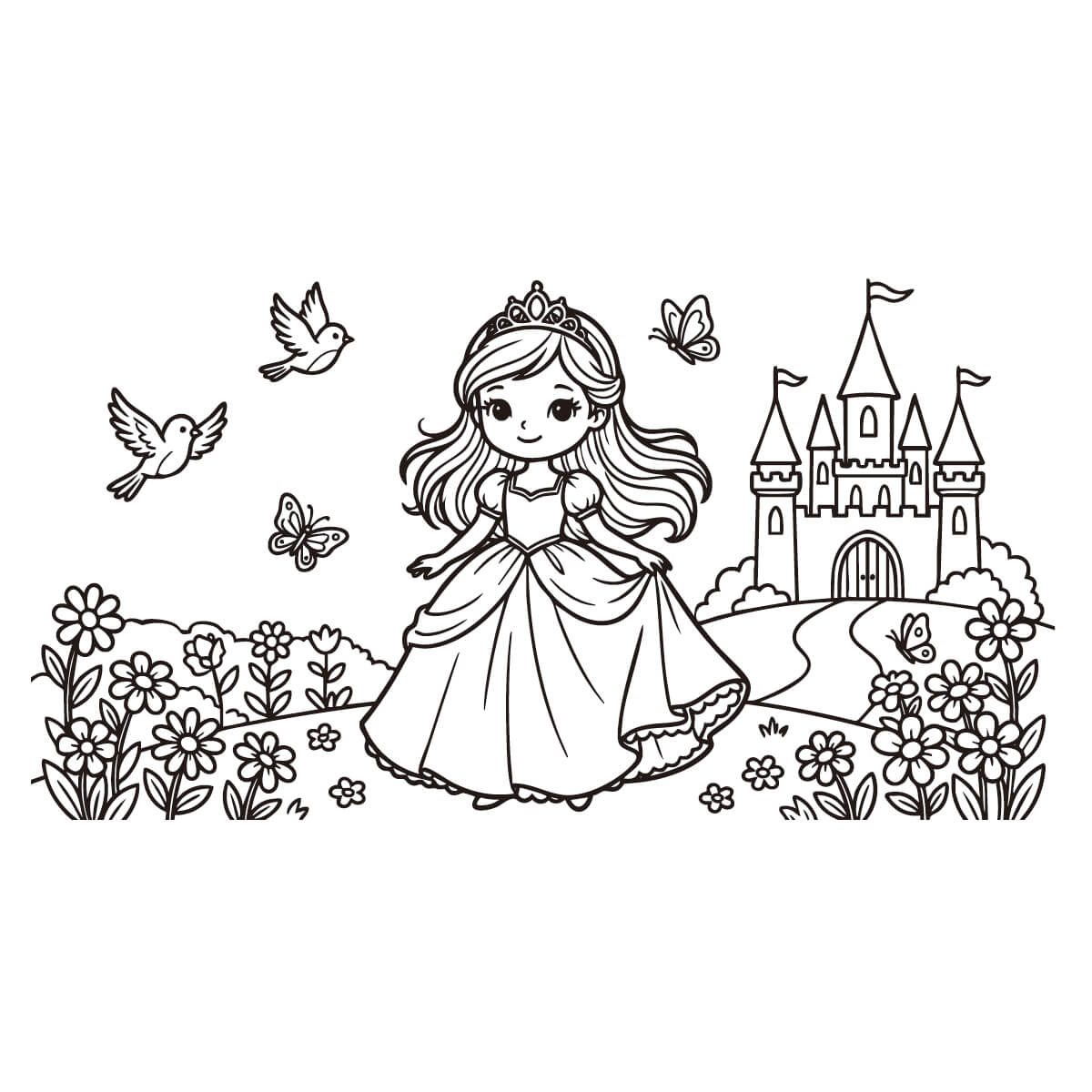 お姫様（年少向け）