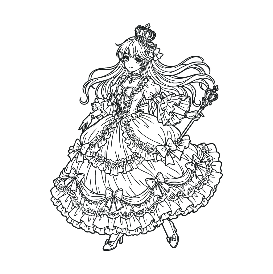 お姫様（高学年向け）２