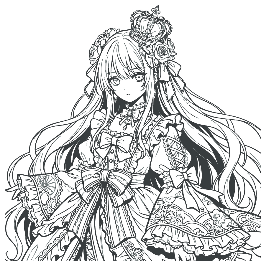 お姫様（高学年向け）３