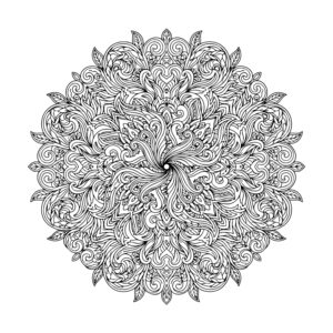 Free printable Animal Mandala 7 for Adults coloring page