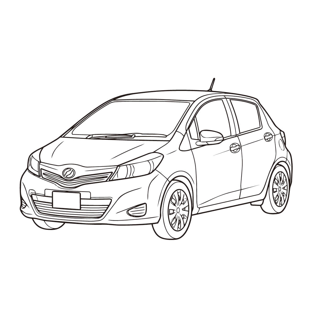 ヴィッツ　３代目