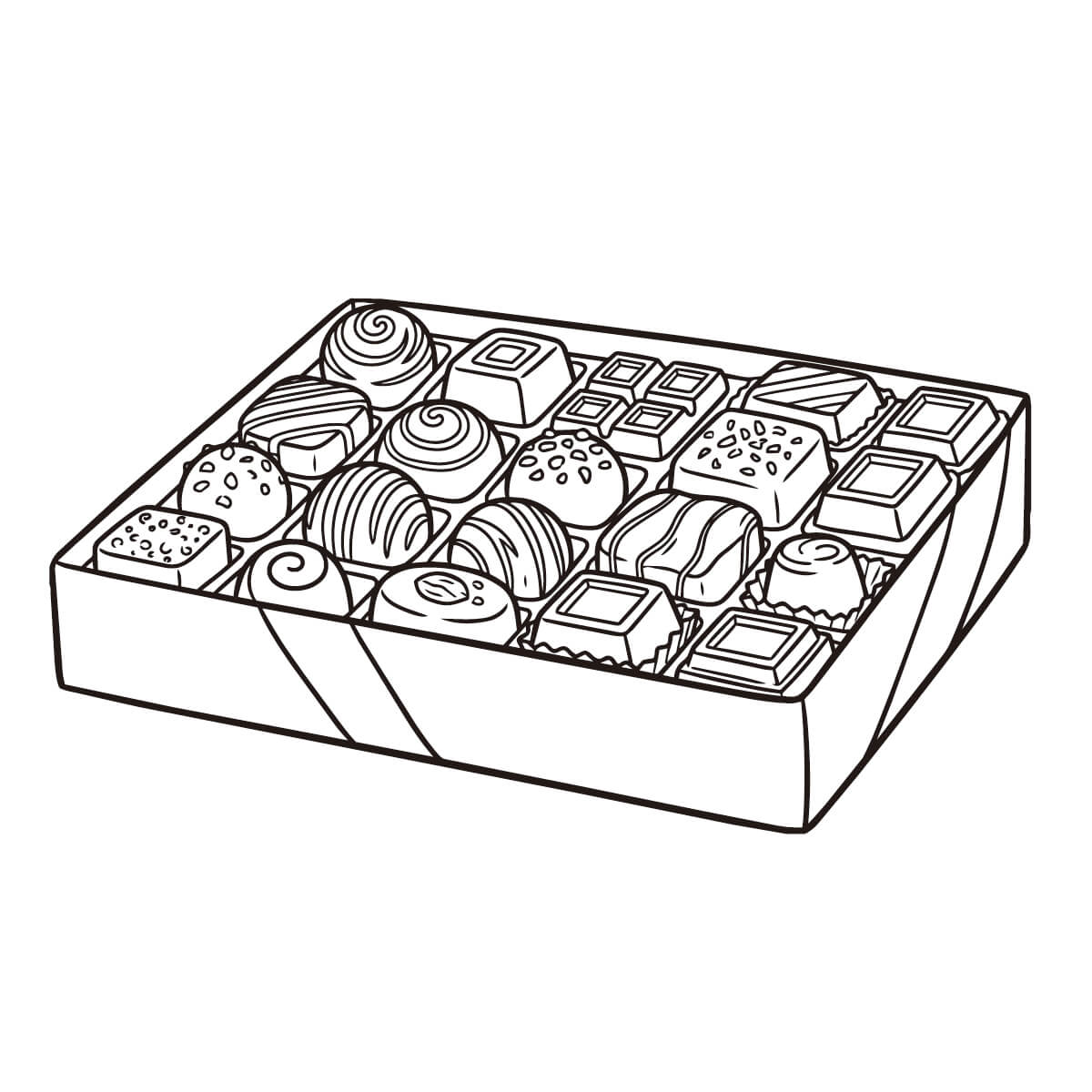 チョコレート詰め合わせ