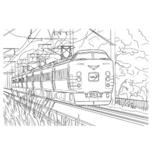 Free printable Wakashio Series 183 coloring page