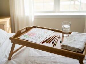 入院中・体調不良の子に｜静かに過ごせる遊びとしてのぬりえ