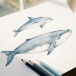 イルカとクジラは何が違う？塗り分けのポイント