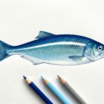 魚のうろこの塗り方｜光る質感をつくるハイライトの入れ方