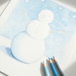 雪と氷の塗り方｜白いものを白く塗らずに描く
