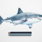 サメの体はなぜ上下で色が違う？塗り絵で使える理由