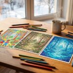 冬休みに親子でやりたい塗り絵の楽しみ方7選