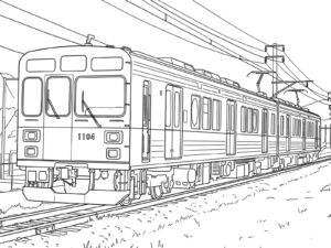 Free printable Marumadorīmu-gō coloring page