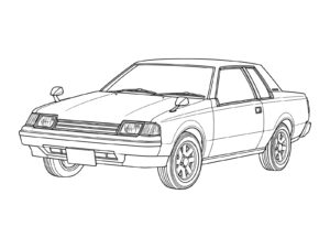 Free printable 3Rd Generation (A60 Series - 1981) coloring page