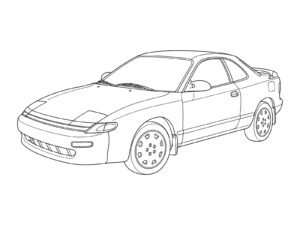 Free printable 5Th Generation (T180 Series, 1989) coloring page