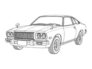 Free printable 2Nd Generation Cosmo (1975) coloring page