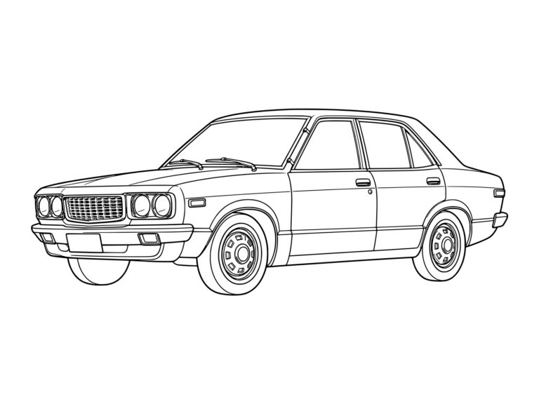 Free printable Savanna RX-3 coloring page