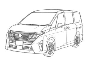 Free printable 6Th Generation (2022) Highway Star coloring page