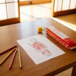 七五三の塗り絵で残す記念｜3歳・5歳・7歳の晴れ着の塗り方つき