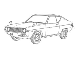 Free printable 2Nd Generation (S10 Model, 1975) coloring page
