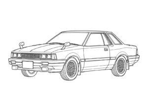 Free printable 3Rd Generation (S110 Series, 1979) coloring page